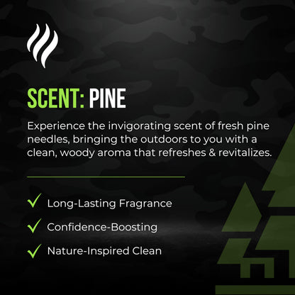 Colonel Tickle Deodorant Cream for Men - 3.4 oz | Lab-Verified, Pine Sage, Mess-Free, Multi-Zone Protection