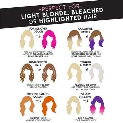 Color Lux Blush Color Cleansing Conditioner - 3-in-1 Color Depositing, Vegan & Sulfate-Free (8.25 oz)