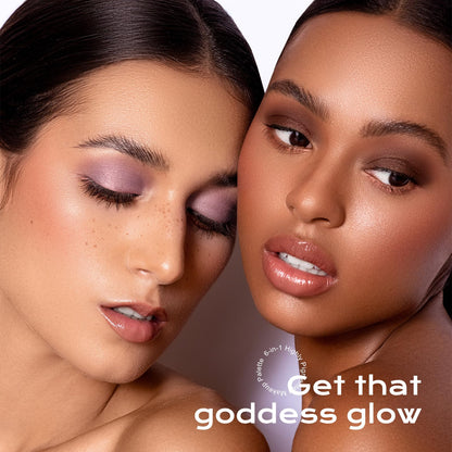Color Nymph 6 Colors Eyeshadow Palette — 6-in-1 Travel-Size Shimmer & Matte Kit