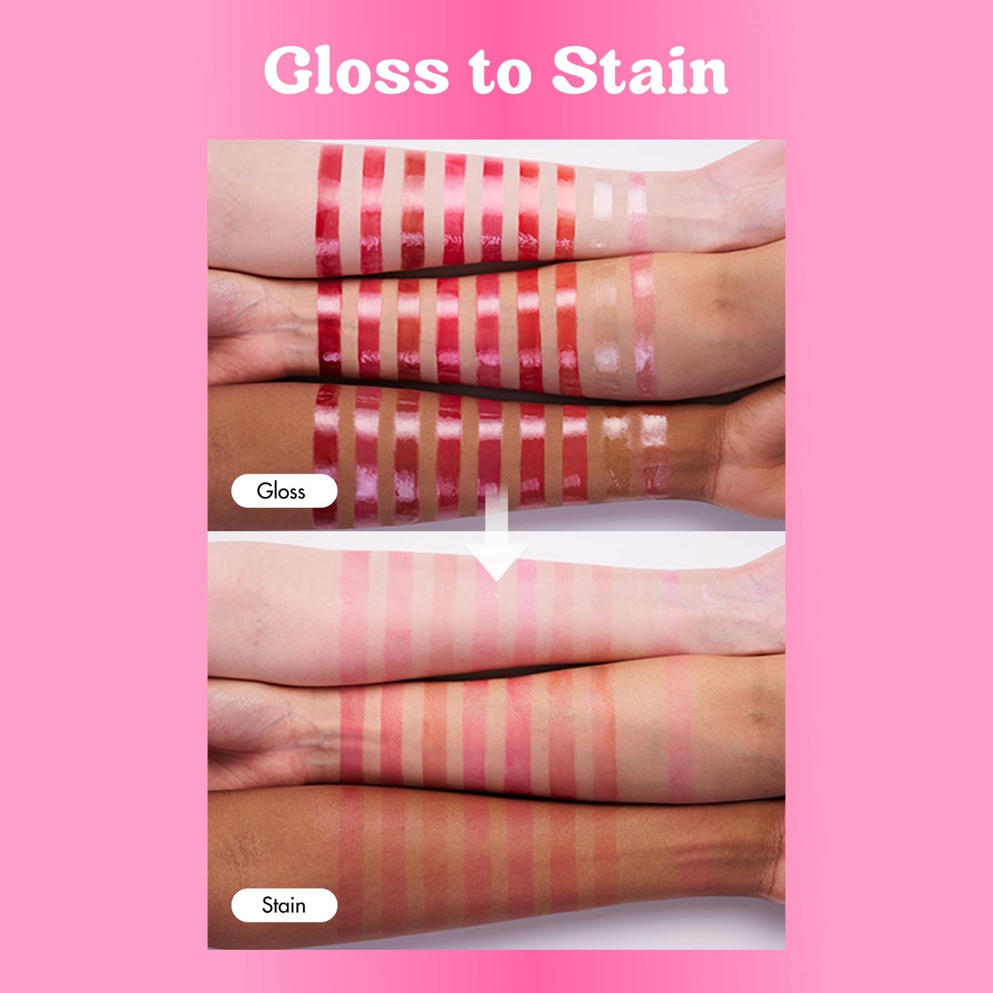 COLORGRAM Fruity Glass Tint 13 Shy Pear – Hydrating Lip Gloss Tint