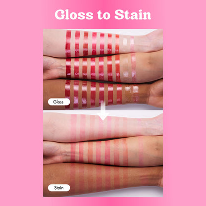 COLORGRAM Fruity Glass Tint 13 Shy Pear – Hydrating Lip Gloss Tint