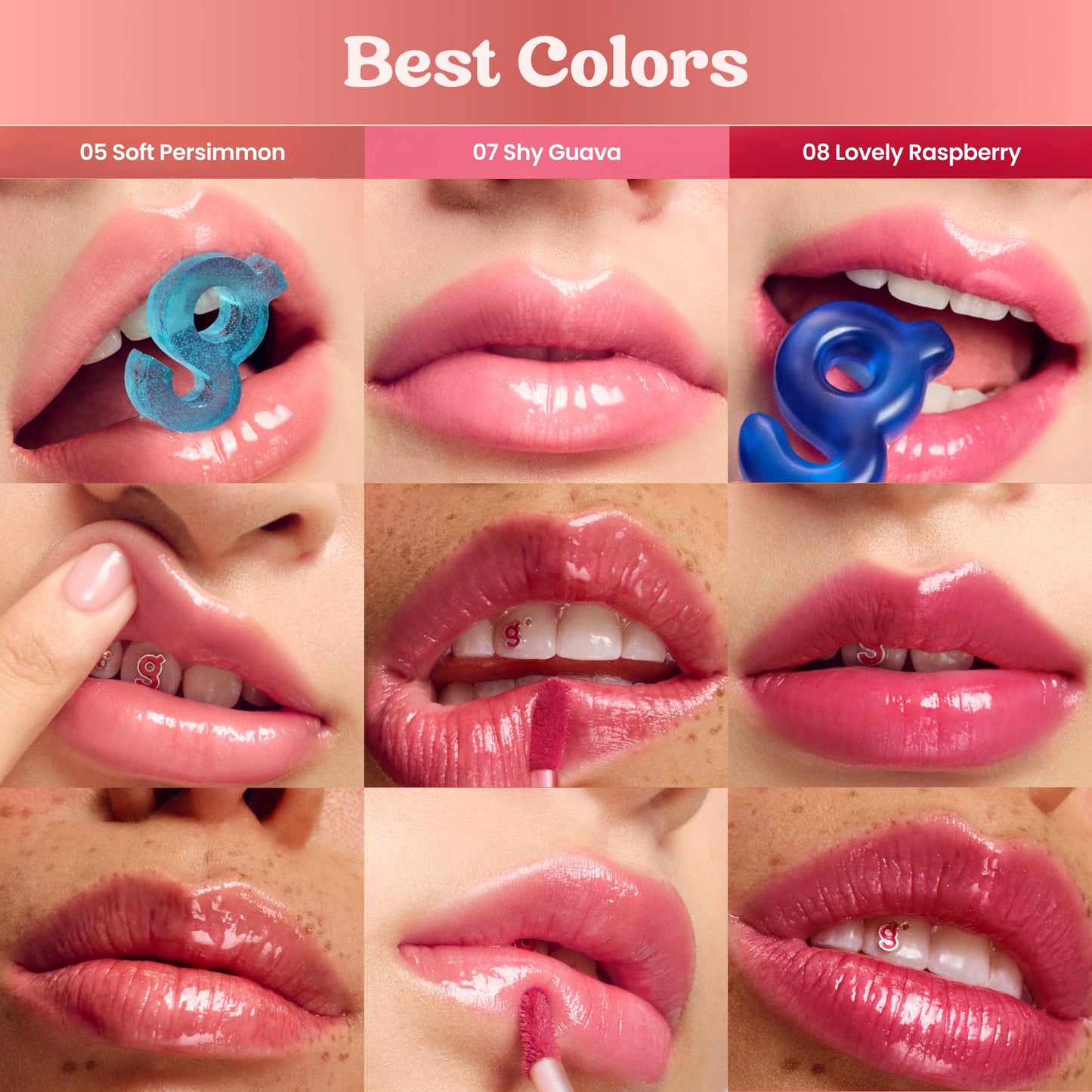 COLORGRAM Fruity Glass Tint 13 Shy Pear – Hydrating Lip Gloss Tint