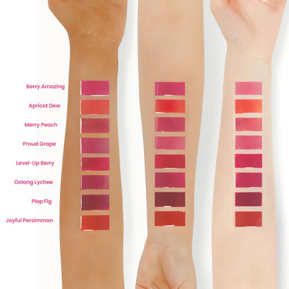 COLORGRAM Fruity Glass Tint Milk 01 Berry Amazing | Hydrating Lip Tint