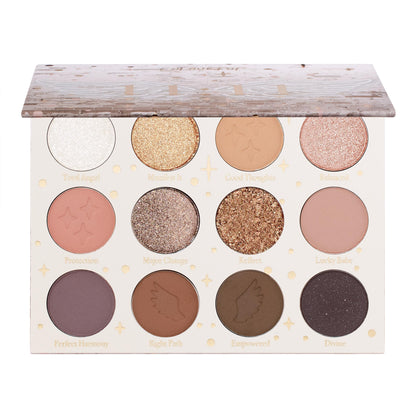 ColourPop 11:11 Eyeshadow Palette – Warm Nude Shades with Matte, Metallic & Glitter Finishes, Long-Wearing