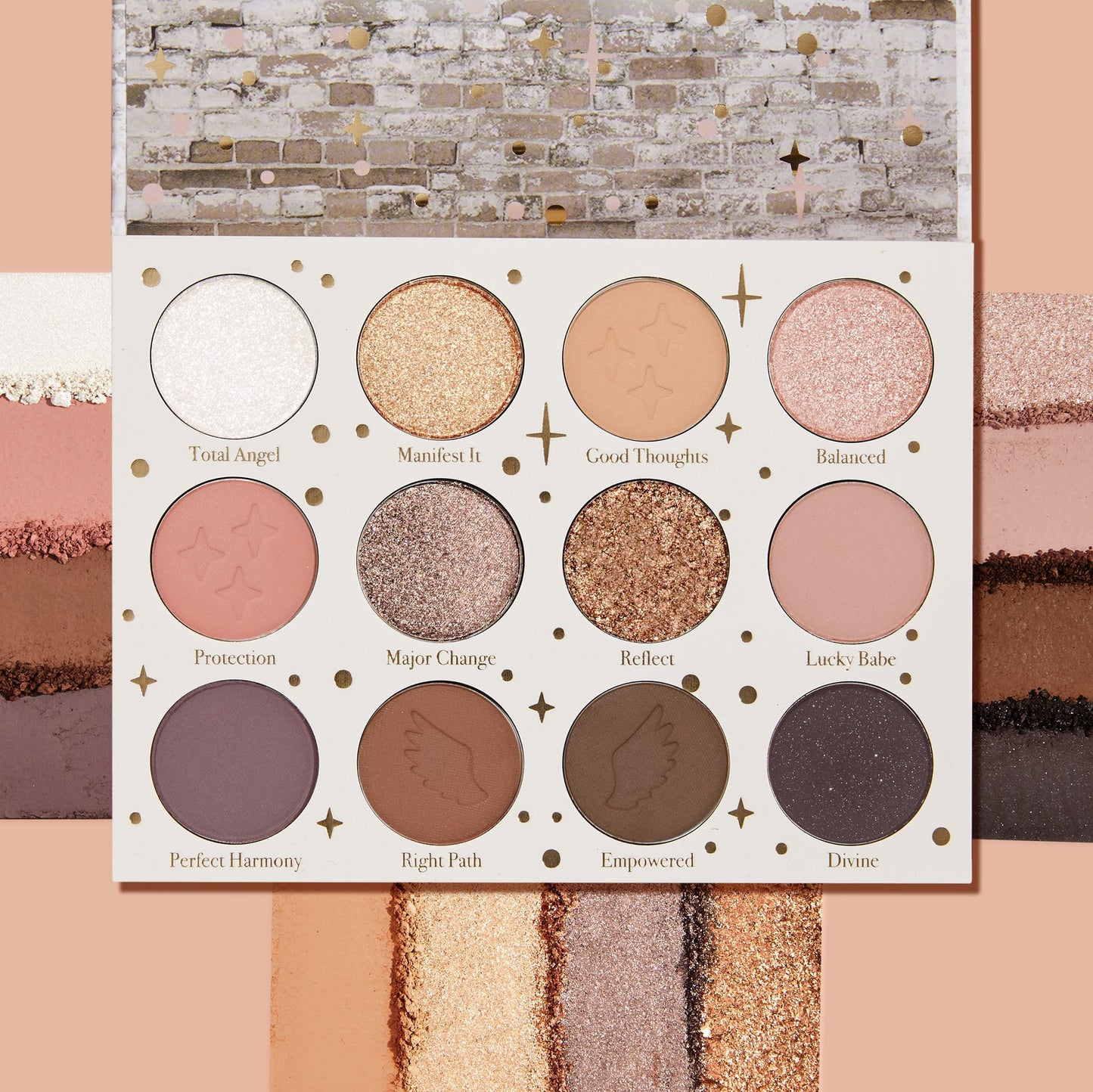 ColourPop 11:11 Eyeshadow Palette – Warm Nude Shades with Matte, Metallic & Glitter Finishes, Long-Wearing