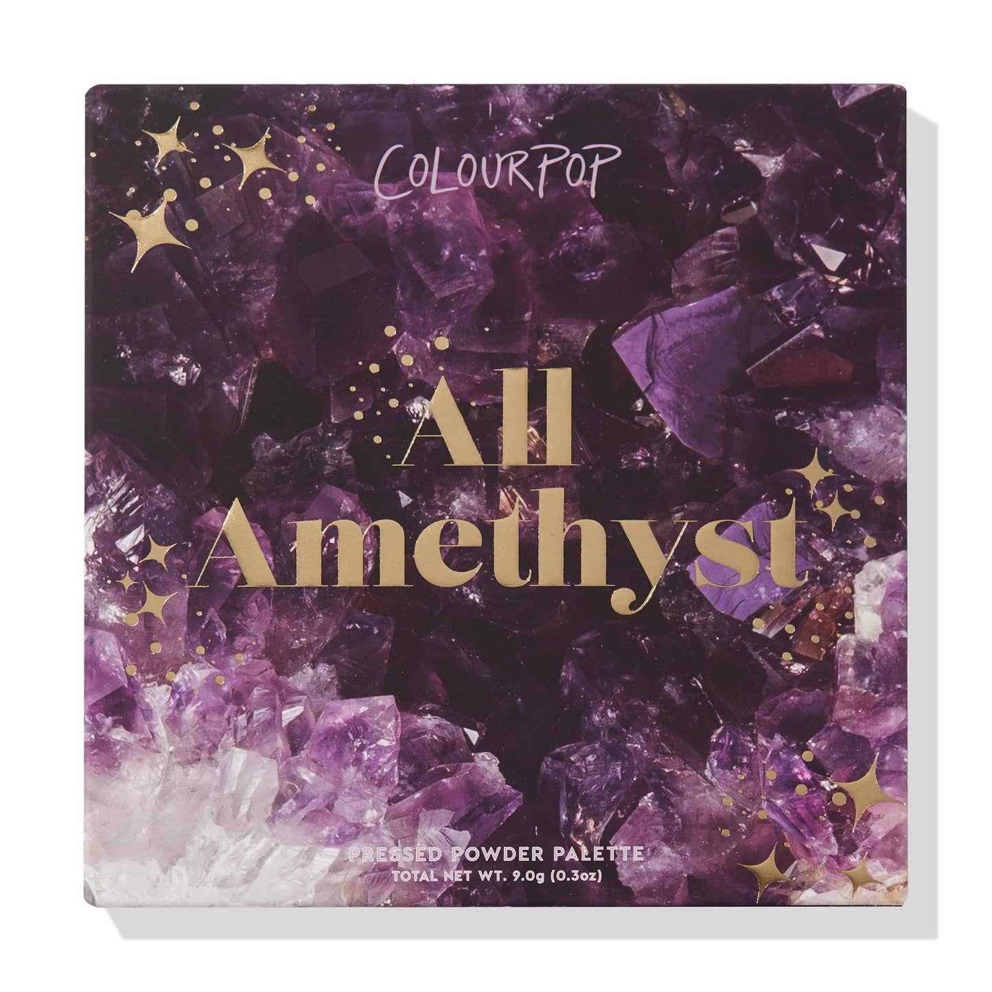 ColourPop All Amethyst Eyeshadow Palette – Metallic Opalescent Duo-Chrome Purples