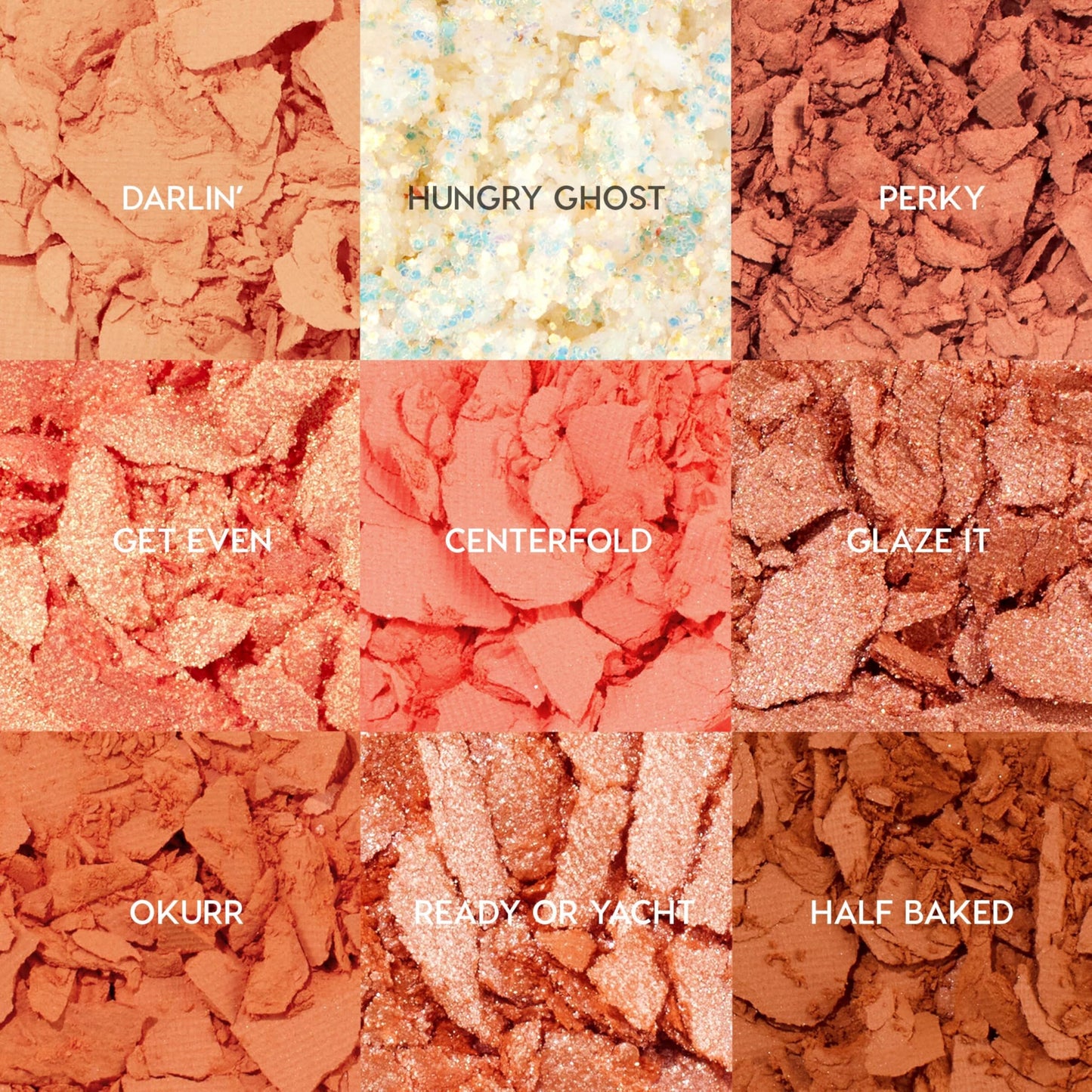 ColourPop Baby Got Peach Eyeshadow Palette – Orange & Coral (9 Sh shades) Matte, Metallic & Glitter – 0.3 oz