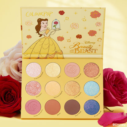 ColourPop x Beauty and the Beast Eyeshadow Palette – Neutral, High-Pigment Finishes