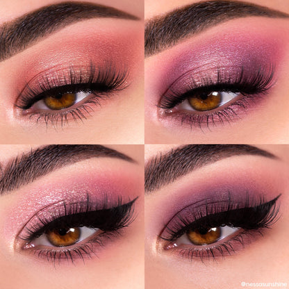 ColourPop Blush Crush Eyeshadow Palette – Brown, Gold & Pink, High-Pigment & Long-Wearing