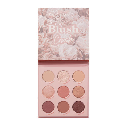 ColourPop Blush Crush Eyeshadow Palette – Brown, Gold & Pink, High-Pigment & Long-Wearing