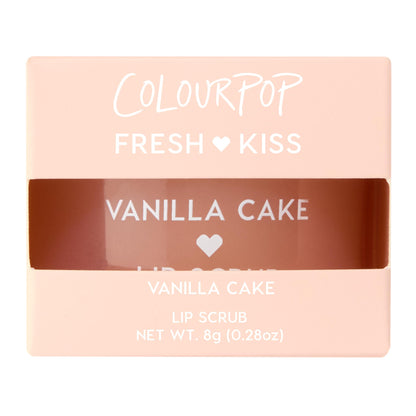 ColourPop Fresh Kiss Exfoliating Lip Scrub – Vanilla Cake, Nourishing Lip Buff (0.37 oz)