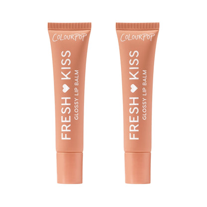 ColourPop Fresh Kiss Glossy Lip Balm Caramel Latte 2-Pack - Hydrating Lip Care