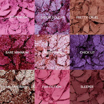 ColourPop It's My Pleasure Eyeshadow Palette – Matte, Metallic & Glitter Finishes