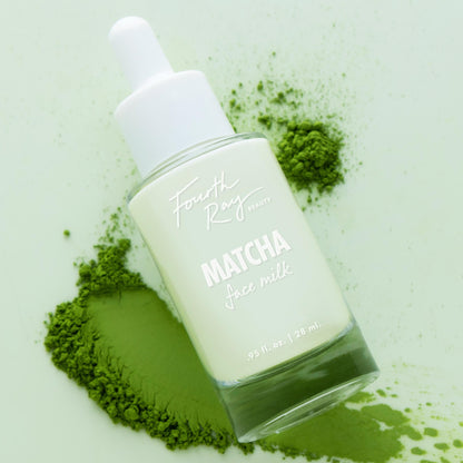 ColourPop Fourth Ray Beauty Matcha Face Milk – Lightweight Hydration Serum with Matcha Milk, Rice Milk & White Tea
