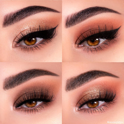 ColourPop Nude Mood Eyeshadow Palette – Brown & Copper Tones, Long-Wearing