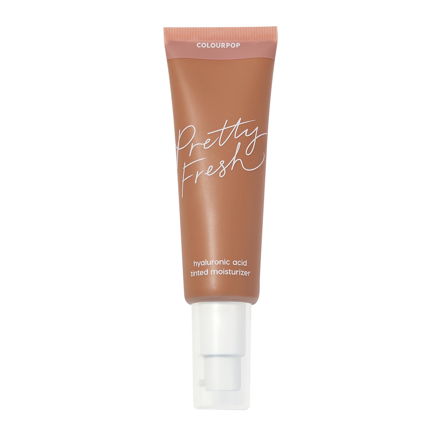 ColourPop Pretty Fresh Tinted Moisturizer – Hydrating Skin Tint with Hyaluronic Acid & Coconut Water (Med Dark 16N, 1.45 oz)