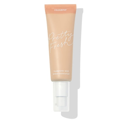 ColourPop Pretty Fresh Tinted Moisturizer - Hydrating Skin Tint with Hyaluronic Acid & Coconut Water | Fair 4N (1.45 oz)