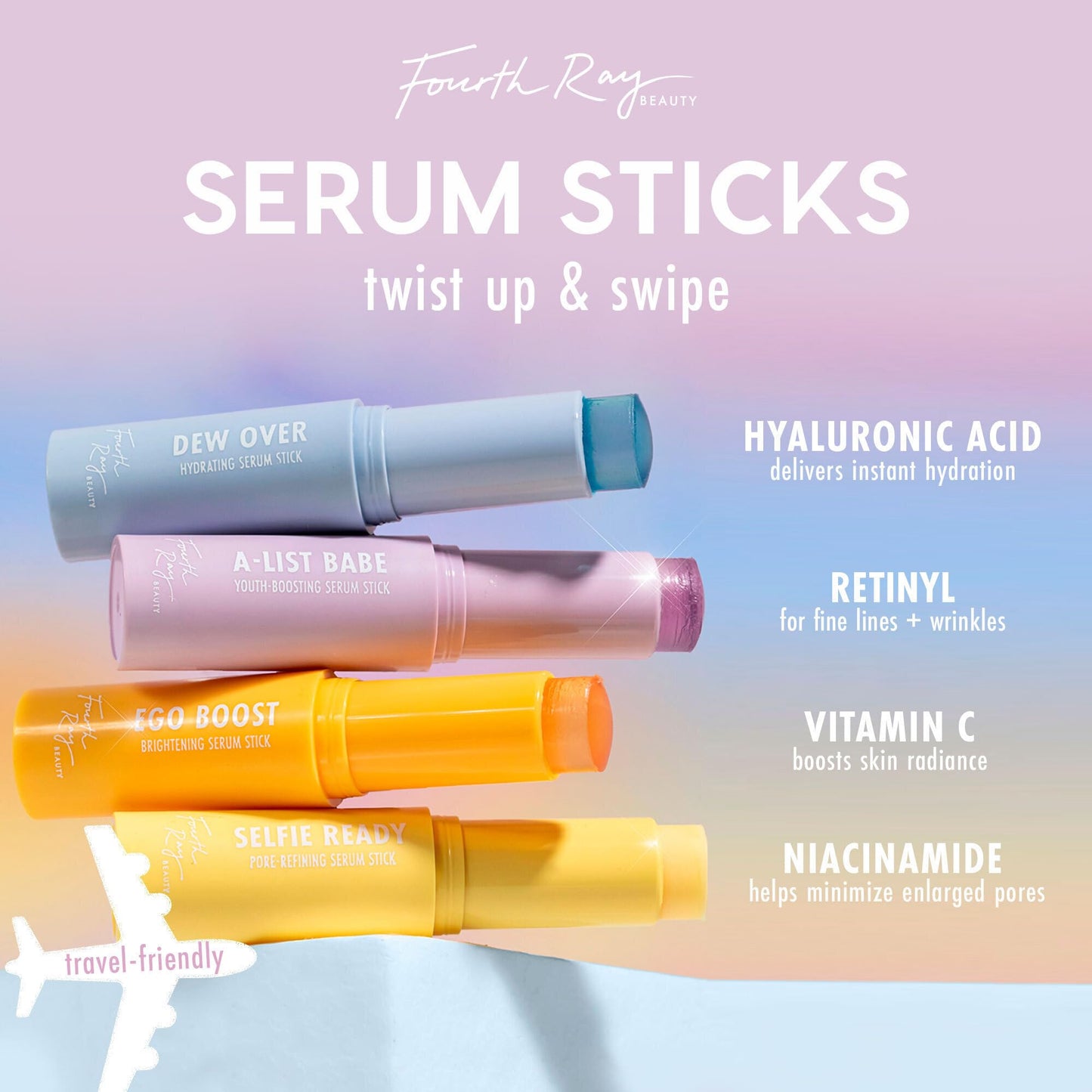 ColourPop Retinol Serum Stick – Anti-Aging, Water-Free Balm for Glow-Ready Summer