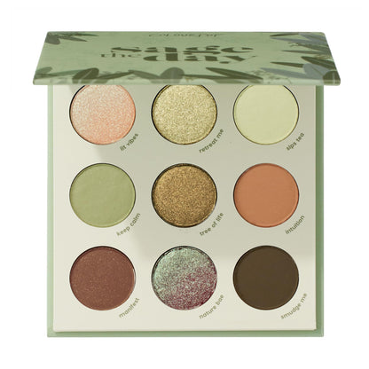 ColourPop Sage the Day Eyeshadow Palette — Sage & Olive, Matte & Metallic Finishes