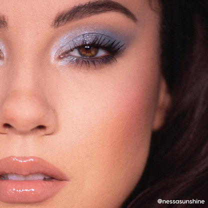 ColourPop So Elemental Eyeshadow Palette – Blue & Silver, Matte + Metallic Finishes (0.3 oz)