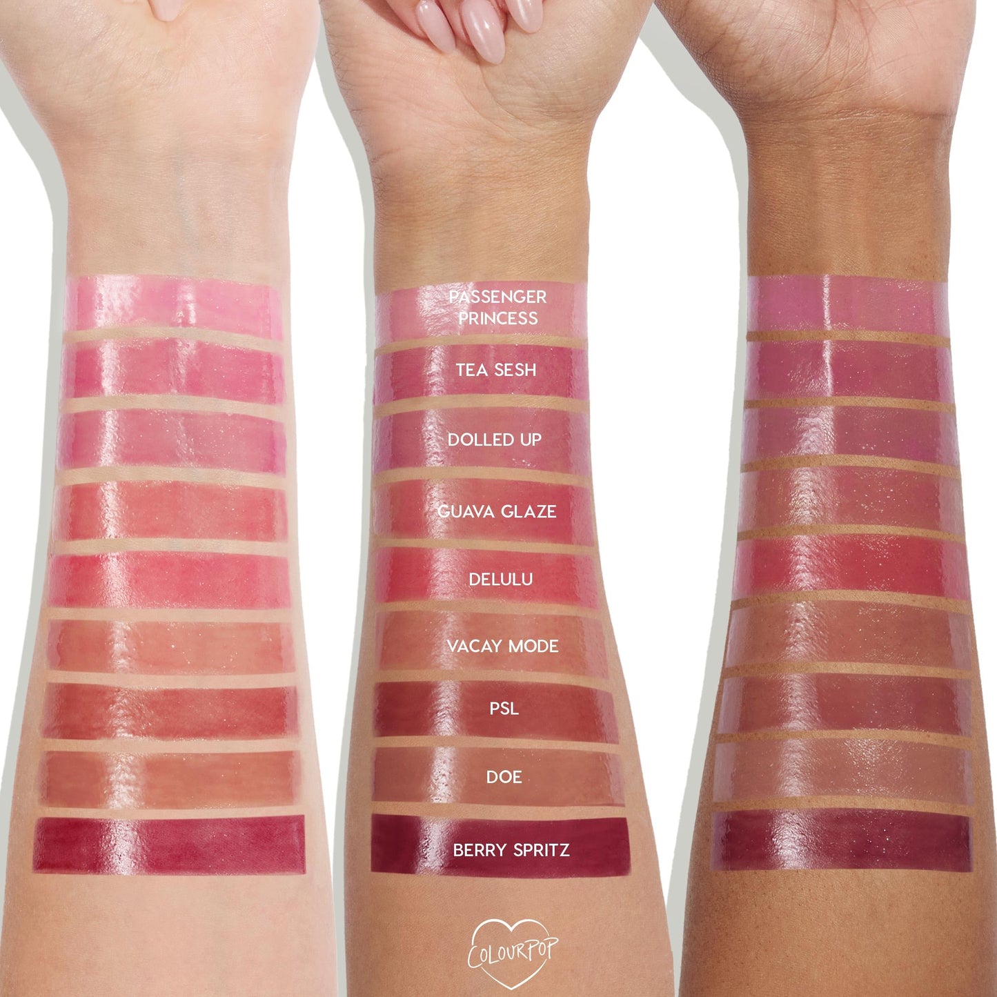 ColourPop So Juicy Plumping Lip Gloss Balm – Hydrating, Buildable Color (Doe, 0.07 oz)