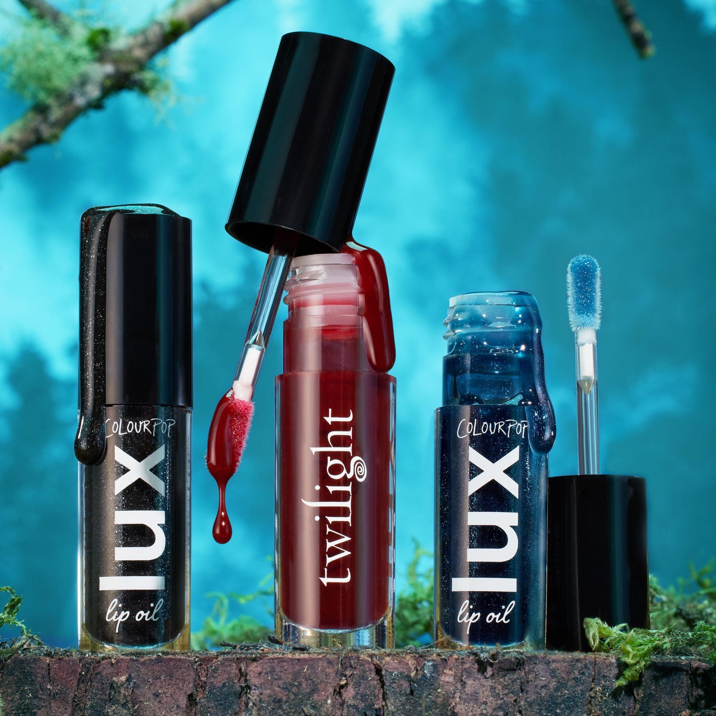 ColourPop x Twilight Lux Lip Oil - Hydrating Sheer Tint, Non-Greasy Shine | Team Edward