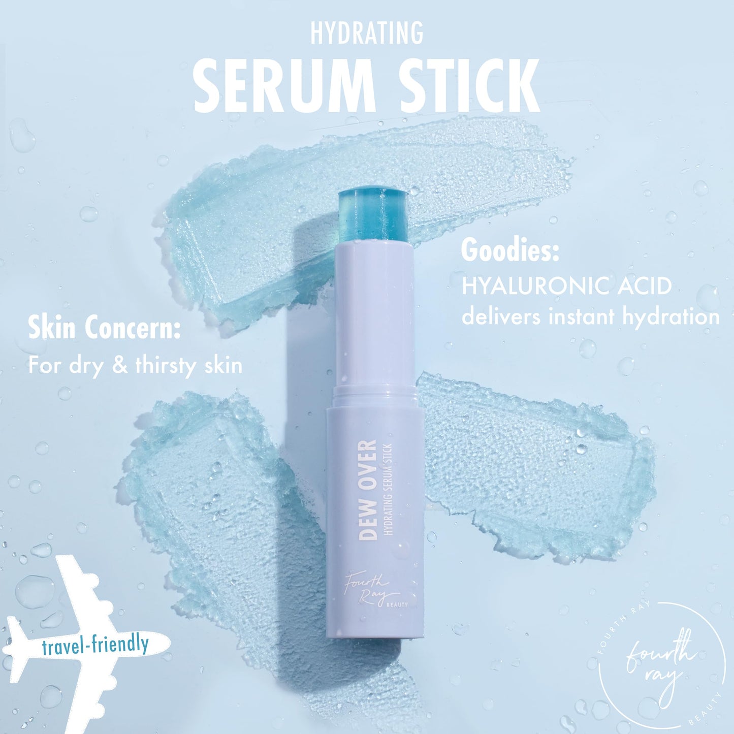 ColourPop Hyaluronic Acid Serum Stick – Hydration On-The-Go for Dewy Skin