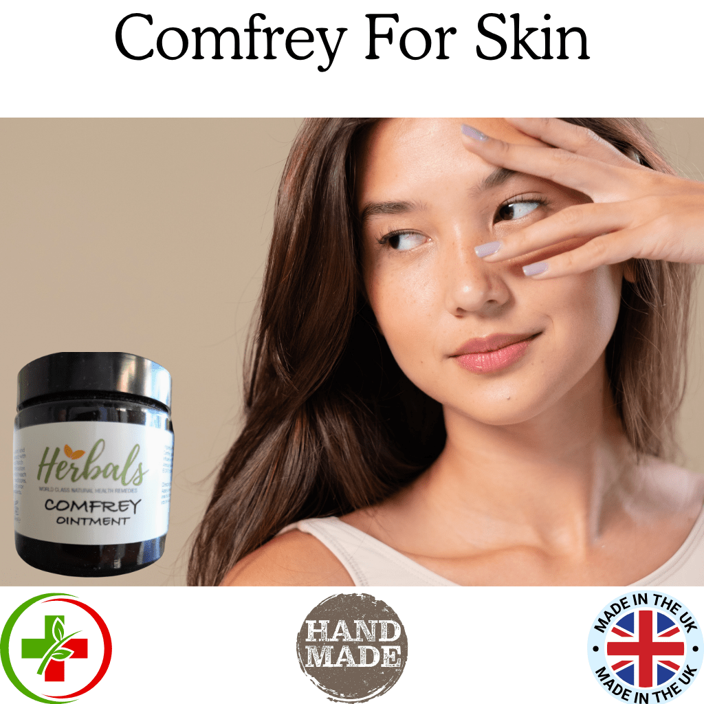 Safe Leaf-Only Comfrey Ointment | Traditional "Knitbone" Support (60ml, 120ml, 200ml)