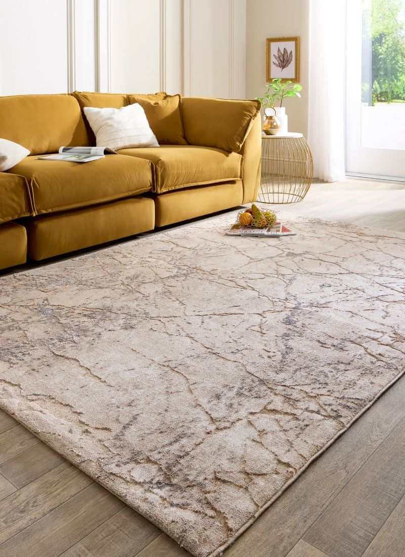 Abstract Stripes & Geometric Pattern | Neutral Tones