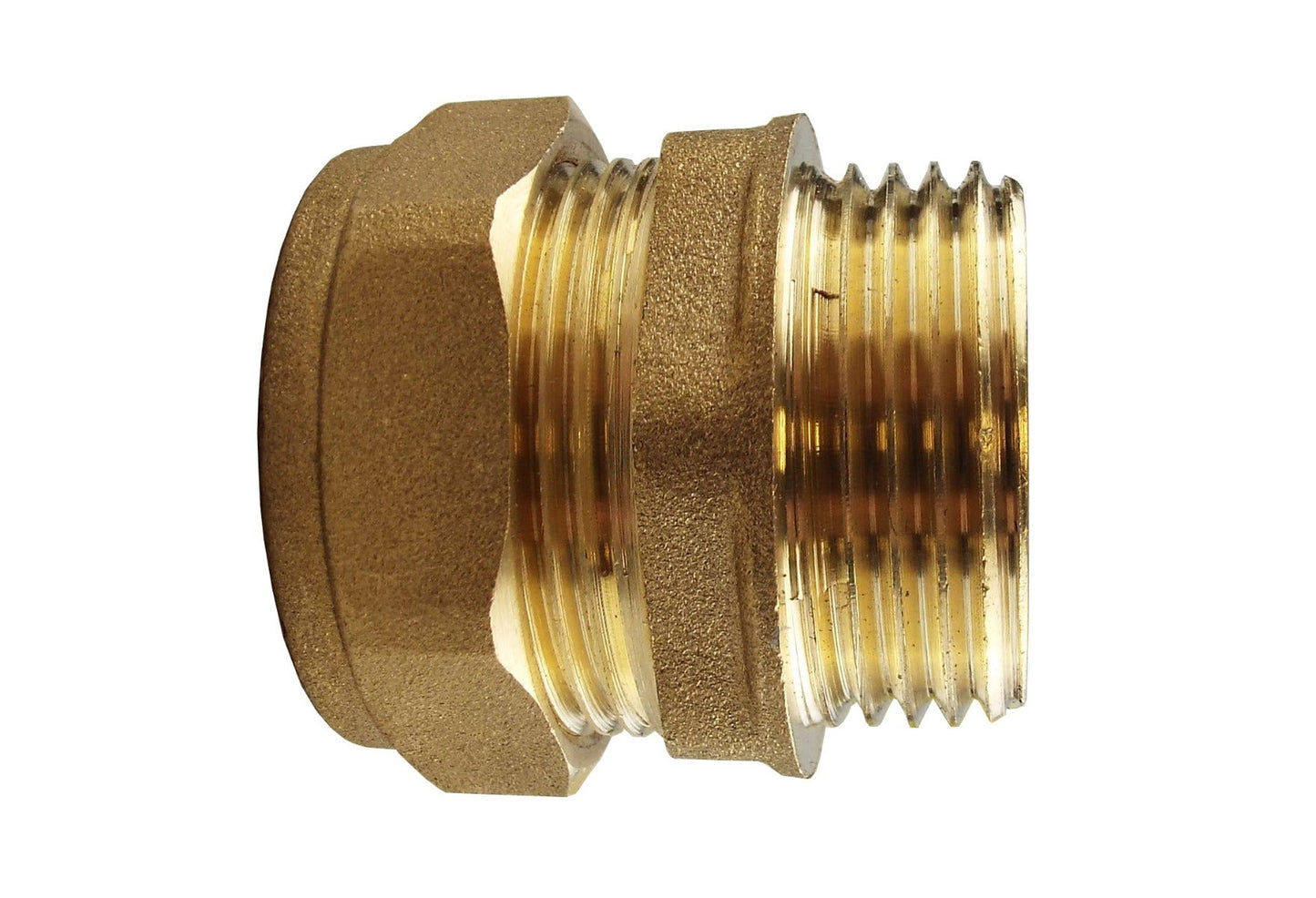 Brass Compression Straight 15mm - 1/2inBSPM BSP Thread Fitting Hose Pipe Fitting