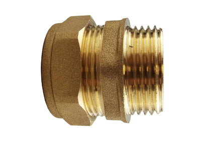 Brass Compression Straight 15mm - 1/2inBSPM BSP Thread Fitting Hose Pipe Fitting