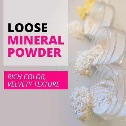 Concrete Minerals White MultiChrome Eyeshadow in Lollipop – Intense Color Shifting, 6 g, Vegan & Cruelty-Free, Handmade in USA
