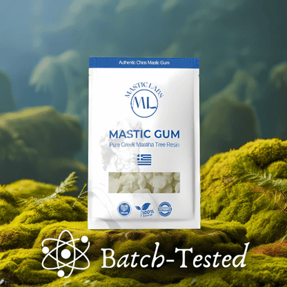 Pure Greek Chios Mastic Gum (Pistacia Lentiscus) - Normal/Small Size Tears