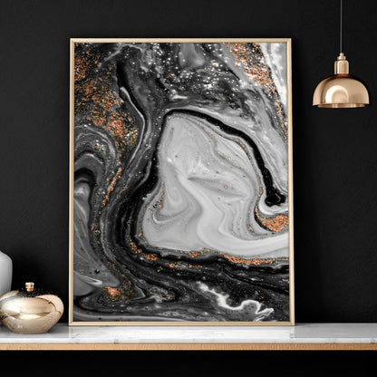 Contemporary art for living room | set of 3 wall art prints