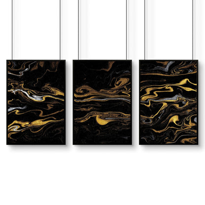 Contemporary living room wall art | set of 3 wall art prints