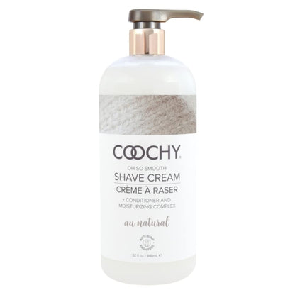 Coochy Shave Cream - Moisturizing Shave Lotion for Bikini, Underarms, Legs | Hydrating, Rash-Free Formula - 32 oz