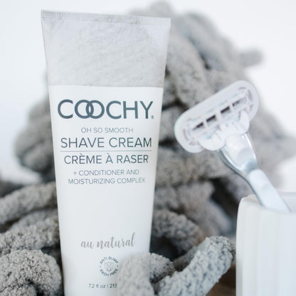 Coochy Shave Cream - Moisturizing Shave Lotion for Bikini, Underarms, Legs | Hydrating, Rash-Free Formula - 32 oz