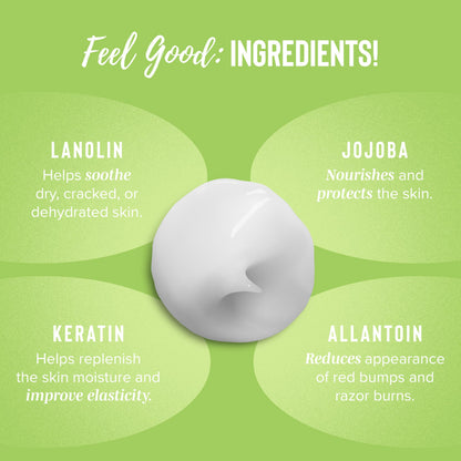Coochy Shave Cream – Moisturizing Shave Lotion with Key Lime Pie Scent | Rash-Free Hydration