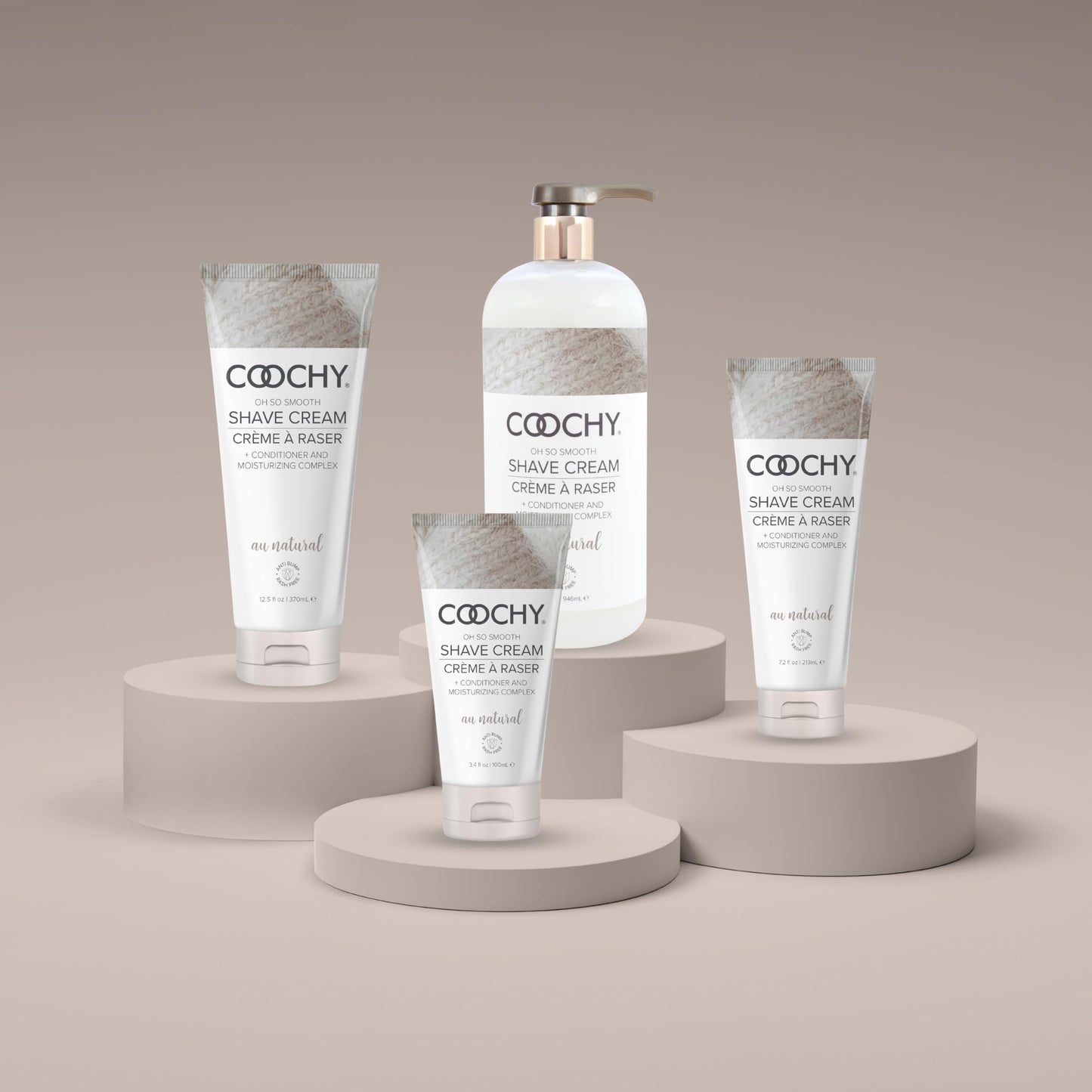 Coochy Shave Cream - Moisturizing Shave Lotion for Bikini, Underarms, Legs | Hydrating, Rash-Free Formula - 32 oz