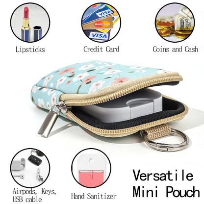 COOKOOKY 2 Pack Hand Sanitizer Case — Travel-Ready Mini Pouches for Touchland Bottles