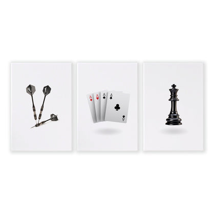 Cool Wall Prints | Set of 3 Pop Wall art Prints
