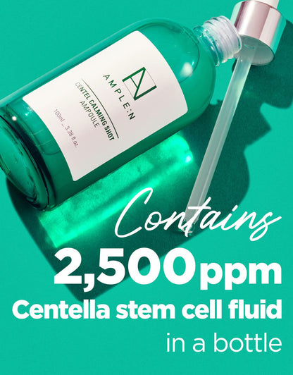 CORÉANA AMPLE:N Centel Calming Shot Ampoule – Soothing Centella Serum for Sensitive Skin