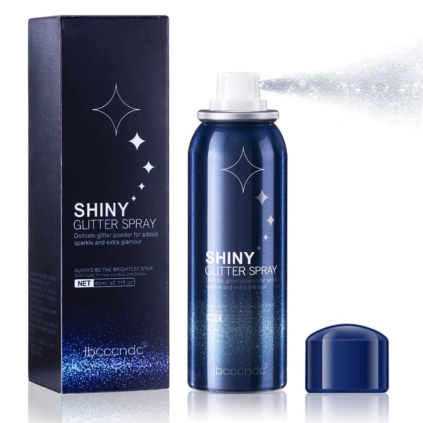 Corleone Body Glitter Spray – Hair, Face & Body Shimmer Highlighter