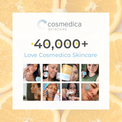 Cosmedica Skincare Set – Vitamin C Super Serum & Pure Hyaluronic Acid Serum