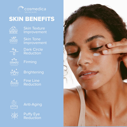 Cosmedica Skincare Multi-Active Hydrating Night Cream - Overnight Moisturizer with Hyaluronic Acid, Organic Shea, Glycolic Acid & Vitamin E 2 oz