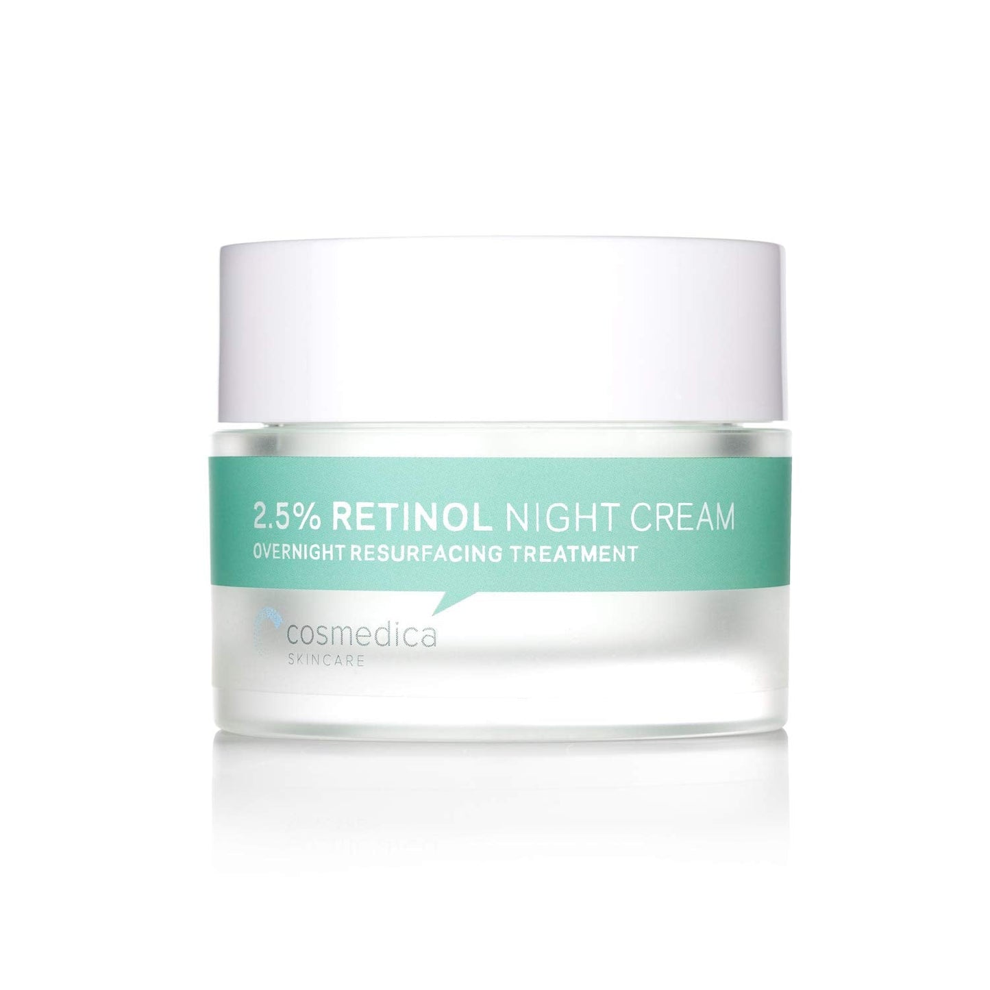 Cosmedica Skincare Retinol Night Cream – Vitamin A & Hyaluronic Acid, Daily Moisturizer (1.7oz)