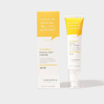 Cosmedica Skincare Vitamin C Facial Moisturizer – 15% Vitamin C Day Cream (2 oz) – Vegan & Cruelty-Free