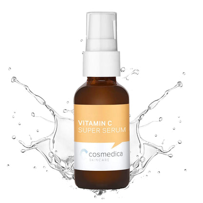 Cosmedica Skincare Vitamin C Super Serum – Vegan, Paraben-Free, Hyaluronic Acid