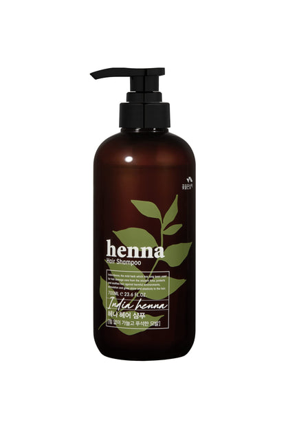 COSMOCOS Henna Hair Shampoo 700 ml – Gentle Cleanse for Natural Shine