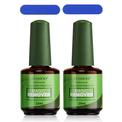 COSMOO Gel Nail Polish Remover 2 PCS – Fast Gel Removal at Home